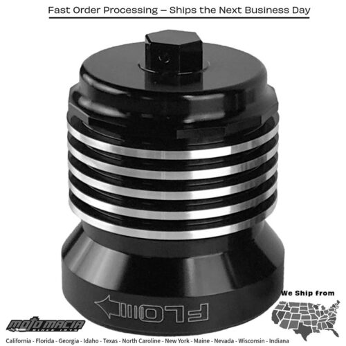FLO REUSUABLE OIL FILTER BLACK/POLISHED FINS KTM 990 Supermoto R 2008-2011 Triumph Thunderbird 2010-2012 Triumph Thunderbird 1700 2010-2011 Triumph Street Triple 675R 2009-2017 Triumph Speed Triple R 1050 2012-2020 Triumph Daytona 675R 2011