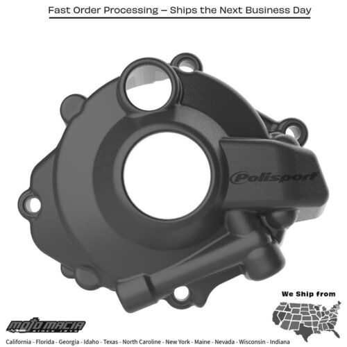 IGNITION COVER PROTECTOR BLACK Honda CRF250R 2018-2024