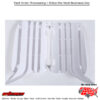 RADIATOR LOUVERS WHITE Yamaha YZ250F 2010-2013