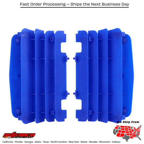 RADIATOR LOUVERS BLUE Yamaha YZ450F 2013-2013
