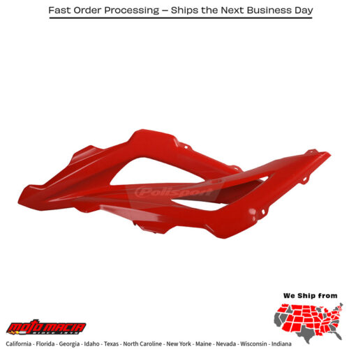 UPPER RADIATOR SHROUDS RED Husqvarna TC 450 2005-2007 Husqvarna CR125 2005-2007 Husqvarna TC 510 2005-2007 Husqvarna CR250 2005-2005