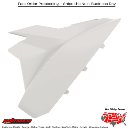 AIRBOX COVERS WHITE BETA Beta 125 RR (2T) 2020-2023 Beta 200 RR (2T) 2020-2023 Beta 250 RR (2T) 2020-2023 Beta 300 RR (2T) 2020-2023 Beta 350 RR-S 2020-2020 Beta 390 RR-S 2020-2020 Beta 430 RR-S 2020-2020 Beta 500 RR-S 2020-2020 Beta 350 RR