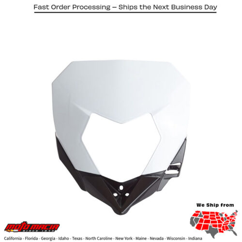 HEADLIGHT MASK WHITE RCO Sherco 125 SE-R Racing 2017-2021 Sherco 250 SE-R Racing 2014-2022 Sherco 250 SEF-R Racing 2014-2022 Sherco 300 SE-R Racing 2013-2022 Sherco 300 SEF-R Racing 2014-2022 Sherco 450 SEF-R Racing 2015-2021 Sherco 250 SE-