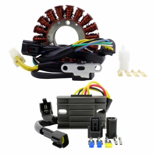 HIGH OUTPUT STATOR KIT +20% STATOR+REGULATOR+PICUP COIL Kawasaki KLX400R 2003-2003 Suzuki DR-Z400S 2000-2016 Suzuki DR-Z400E Non CA Model 2000-2008 Suzuki DR-Z400 2000-2004 Suzuki DR-Z400E CA Model 2004-2007 Kawasaki KLX400R CA MODEL 2004-2