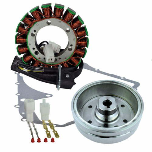 FLYWHEEL+STATOR+GASKET Arctic Cat 400 4X4 Auto 2003-2006 Arctic Cat 400 4X4 Auto TBX 2004-2006 Arctic Cat 400 4X4 TRV 2006-2007 Arctic Cat 375 4X4 Auto 2002-2002 Suzuki LT-A400 Eiger 2X4 Auto [SRA] 2002-2007 Suzuki LT-A400F Eiger 4X4 Auto [