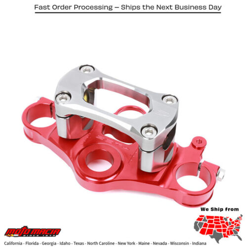 TOP CLAMP CRF125/L RED  Honda CRF110F 2013-2023 Honda CRF125F 2014-2023
