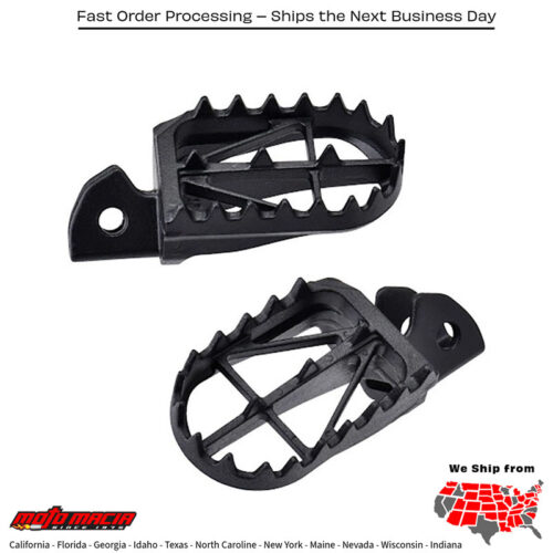 Zeta 50mm Ultra Wide Footpegs Hon Crf125f  Honda CRF125F 2014-2026