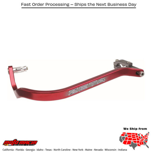 ARMOR HANDGUARDS BEND RED 7/8" Beta 390 RS 2015-2015 Beta 430 RS 2015-2016 Beta 500 RS 2015-2016 Beta 390 RR 2015-2017 Beta 430 RR 2015-2017 Beta 480 RR 2015-2017 Honda CR500AF 1997-2014 Husqvarna FE 350S 2015-2016 Husqvarna FE 501S 2015-20