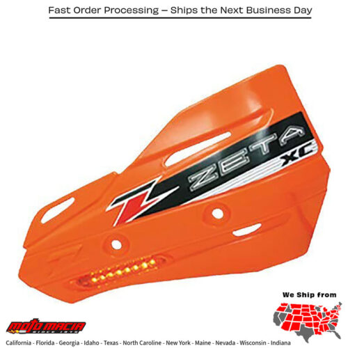 ARMOR-GUARD XC PROTECTOR W/FLASHER ORANGE Beta 390 RS 2015-2015 Beta 430 RS 2015-2016 Beta 500 RS 2015-2016 Beta 390 RR 2015-2017 Beta 430 RR 2015-2017 Beta 480 RR 2015-2017 Honda CR500AF 1997-2014 Husqvarna FE 350S 2015-2016 Husqvarna FE 5