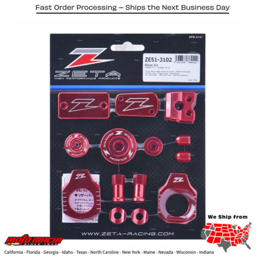 BILLET KIT Kawasaki KX250F 2017-2023 Kawasaki KX450F 2016-2023