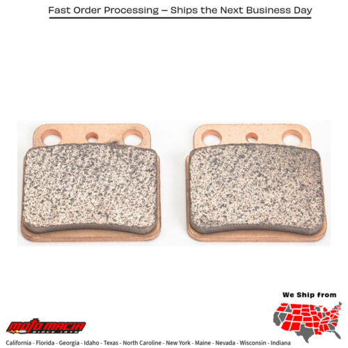 BRAKE PAD KIT SINTERED Arctic Cat 400 DVX 2004-2008 Kawasaki KFX 400 2003-2006 Suzuki Lt250R Quadracer 1987-1992 Suzuki Lt-R450 Quadracer 2006-2009 Suzuki Lt-Z400 QuadSport Z 2003-2014