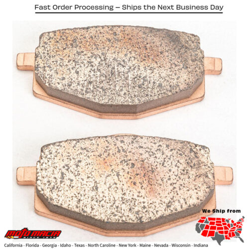 BRAKE PAD KIT SINTERED Yamaha TT-R225 1999-2004 Yamaha XT350 1990-2000 Yamaha Rt180 1995-1996 Yamaha XT600 1990-1995 Yamaha YFZ350 Banshee 1987-1989 Yamaha YFM350X Warrior 1987-1988 Yamaha YZ125 1988-1988 Yamaha XT225 1992-2000