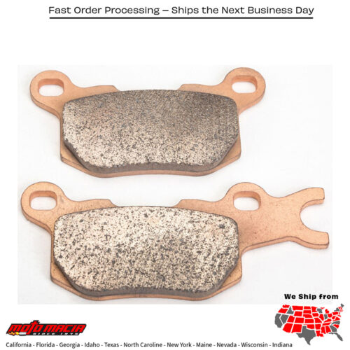 BRAKE PAD KIT SINTERED Can-Am Defender HD10 2016-2018 Can-Am Defender HD8 2016-2021 Can-Am Defender HD8 DPS 2016-2021 Can-Am Defender HD10 DPS 2016-2022 Can-Am Defender HD10 XT 2016-2022 Can-Am Defender HD8 XT 2016-2021 Can-Am Defender HD10