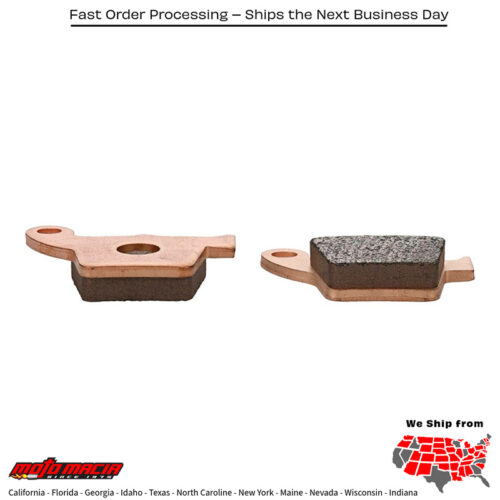 BRAKE PAD KIT SINTERED Honda CRF450RX 2017-2022 Honda CRF450R 2002-2022 Honda CRF250R 2004-2022 Honda CRF150R 2007-2022 Honda CRF150RB Expert 2007-2022 Honda CRF250X 2004-2017 Honda CRF450X 2005-2022 Honda CR125R 2002-2007 Honda CR250R 2002