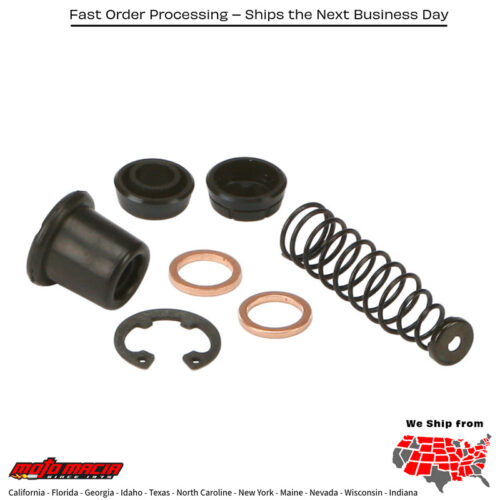 MASTER CYLINDER REBUILD KIT Kawasaki EX650 Ninja 650 ABS 2013-2016 Yamaha XV19CB Raider Bullet Cowl 2015-2015 Yamaha FZS600 Fazer 1998-1998 Suzuki LT-A400F KingQuad ASi [IRS] 2011-2022 Suzuki LT-A500X KingQuad AXi [IRS] 2010-2018 Yamaha XV1
