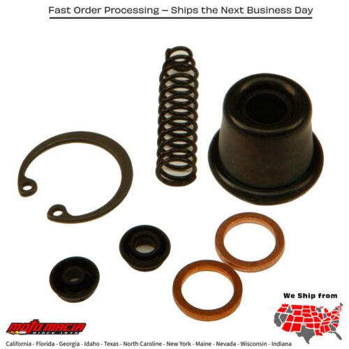 All Balls  MASTER CYLINDER REBUILD KIT Honda CRF450RX 2017-2024 Honda CRF450R 2002-2025 Honda CRF250R 2004-2025 Honda CRF250X 2004-2017 Honda CRF450X 2005-2025 Honda CR125R 2002-2007 Honda CR250R 2002-2007 Victory High Ball 2017-2017 Honda