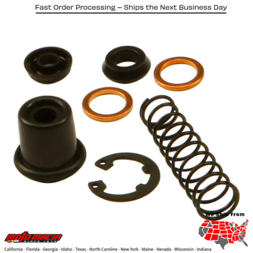 All Balls  MASTER CYLINDER REBUILD KIT Honda TRX450ER Electric Start 2006-2014 Honda TRX450R 2004-2009 Honda TRX700XX 2008-2009 Honda TRX350D 1988-1989 Honda TRX250 1987-1987 Yamaha XVS95 V-Star 950 2009-2015 Yamaha XVS95CT V-Star 950 Toure