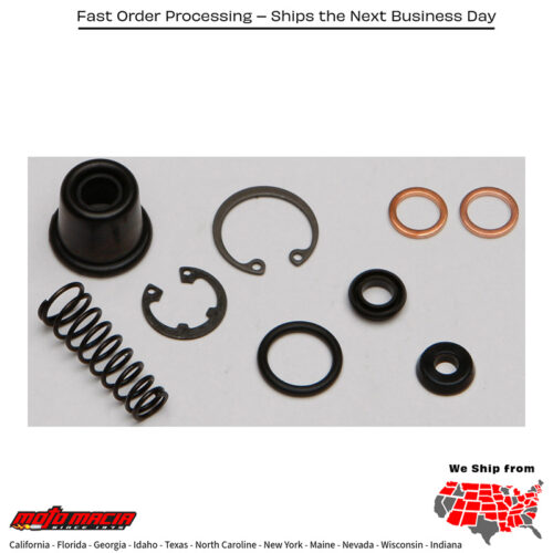 All Balls  MASTER CYLINDER REBUILD KIT Kawasaki ZX600 Ninja ZX-6R 1999-2002 Kawasaki ZX600 ZZ-R 600 2005-2008 Kawasaki ZX600 Ninja ZX-6RR 2003-2005 Kawasaki ZX636 Ninja ZX-6R 2003-2004