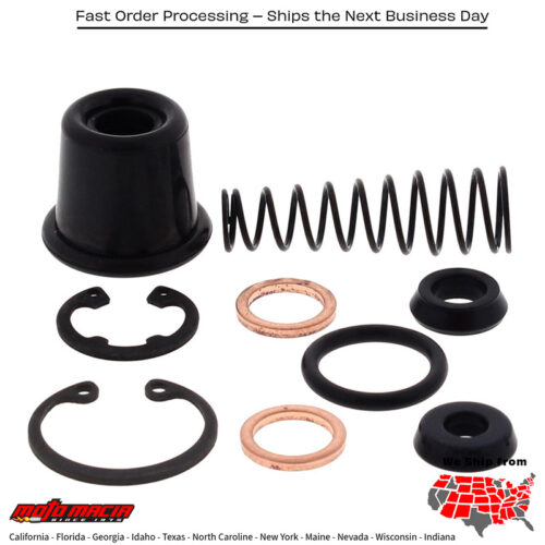 All Balls  BRAKE MASTER CYLINDER REBUILD KIT Honda CB1000R 2009-2015 Kawasaki ZX600 Ninja ZX-6RR 2005-2006 Kawasaki ZX636 Ninja ZX-6R 2005-2006 Suzuki GSX-R600 2004-2014 Suzuki GSX-R750 2004-2007 Honda CB1000RA ABS 2018-2020
