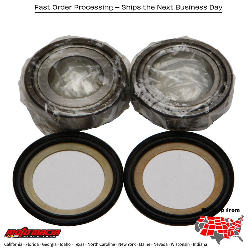 STEERING BEARING/SEAL KIT Suzuki RM400 1979-1980 Suzuki RM250 1979-1980 Suzuki RM125 1979-1980 Suzuki RM100 1979-1981 Yamaha XT550 1982-1983 Yamaha XV250 Virago 1995-2007 Yamaha XV535 Virago 1987-1999 Yamaha XV250 Route 66 1988-1990 Yamaha