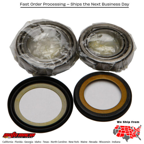 STEERING BEARING/SEAL KIT Yamaha TT-R90 2000-2003 Yamaha YZ80 1974-1983 Yamaha Rt100 1990-2000 Yamaha Rt180 1990-1998 Yamaha Bw80 1986-1990 Yamaha Dt50 1988-1990 Yamaha Bw200 1985-1988 Yamaha Dt100 1974-1983 Yamaha Dt80 1981-1983 Yamaha Mx1