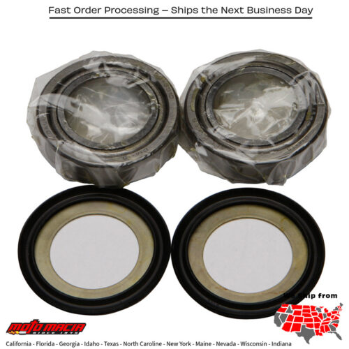 STEERING BEARING/SEAL KIT Honda CRF450RX 2017-2022 Honda CRF450R 2002-2022 Honda CRF250R 2004-2022 Honda CRF250X 2004-2017 Honda CRF450X 2005-2022 Honda CR125R 1993-2007 Honda CR250R 1992-2007 TM EN 125 2003-2009 TM MX 250 2002-2010 TM MX 2