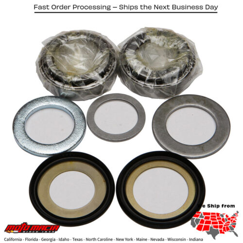 STEERING BEARING/SEAL KIT Honda GB500 1989-1990 Honda VTR250 Interceptor 1988-1988 Honda CB450SC Nighthawk 1982-1986 Honda VT500C Shadow 1983-1984 Honda CB650SC Nighthawk 1982-1985 Honda CB550SC Nighthawk 1983-1983 Honda CM450A Hondamatic 1