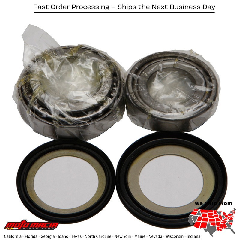 STEERING BEARING/SEAL KIT Suzuki RM250 1981-1986 Suzuki RM125 1981-1986 Suzuki DR250 1982-1985 Suzuki DR650S 1990-1991 Suzuki DR125 1986-1988 Suzuki Sp125 1982-1988 Suzuki Sp200 1986-1988 Suzuki Sp250 1982-1985 Suzuki RM500 1983-1984 Suzuki