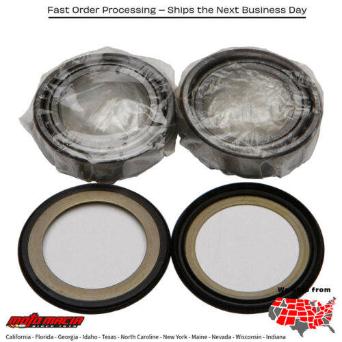 STEERING BEARING/SEAL KIT Kawasaki EN650 Vulcan S 2015-2020 Ducati 916 Senna 1997-1998 Ducati 916 SP 1995-1995 Kawasaki VN2000F Vulcan 2000 Classic LT 2006-2010 Kawasaki VN2000A Vulcan 2000 2004-2009 Kawasaki VN1500E Vulcan 1500 Classic 200