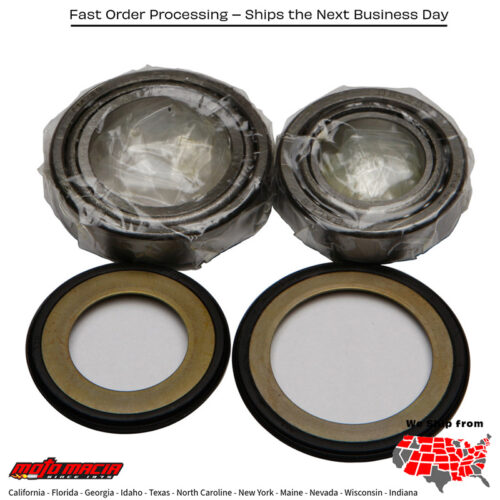 STEERING BEARING/SEAL KIT Honda VT1300CTA Interstate ABS 2010-2015 Honda GL1800B F6B 2013-2016 Honda GL1800B2 F6B Deluxe 2013-2016 Honda GL1800HPNM Gold Wing Audio/Comfort/Navi/XM 2012-2017 Honda GL1800HPNMA Gold Wing Audio/Comfort/Navi/XM/