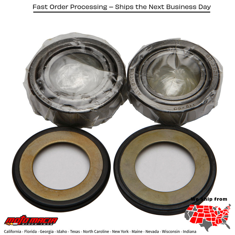 STEERING BEARING SEAL KIT Yamaha XV17PC Road Star Warrior 2002-2009 Yamaha XV17PCM Road Star Midnight Warrior 2007-2009