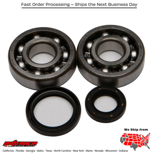 All Balls  CRANKSHAFT BEARING/SEAL KIT Suzuki RM85 2002-2021 Suzuki RM85L 2003-2015 Suzuki RM80 1989-2001