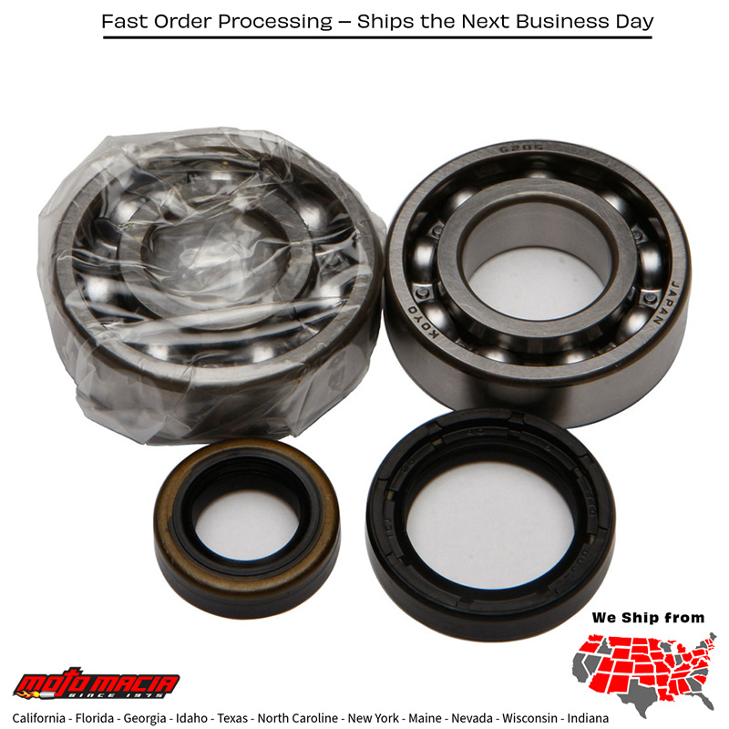 All Balls CRANKSHAFT BEARING/SEAL KIT Suzuki RM125 1982-1988