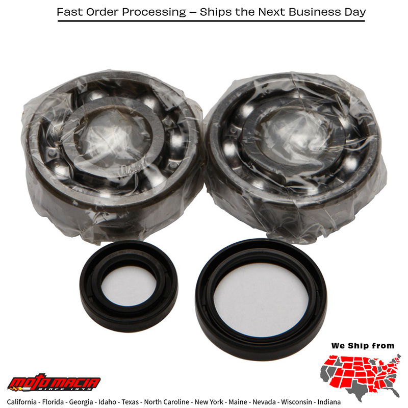 All Balls CRANKSHAFT BEARING/SEAL KIT Suzuki RM125 1989-2008