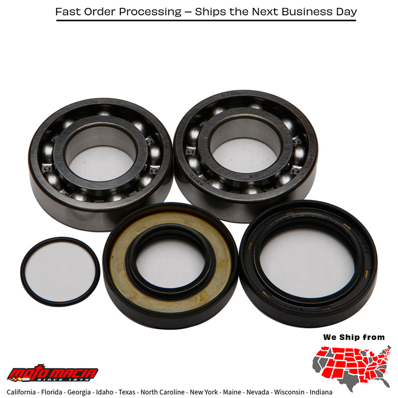 All Balls CRANKSHAFT BEARING/SEAL KIT Yamaha Ty350 1985-1986 Yamaha It250 1977-1983 Yamaha Dt250 1977-1979 Yamaha Ty250 1974-1977 Yamaha YZ250 1976-1987 Yamaha Mx250 1975-1975 Yamaha YTZ250 Tri-Z 1985-1986