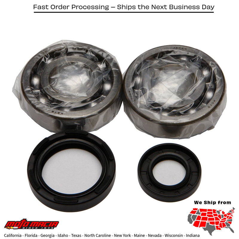 All Balls CRANKSHAFT BEARING/SEAL KIT Yamaha WR250 1991-1997 Yamaha YZ250 1988-1997