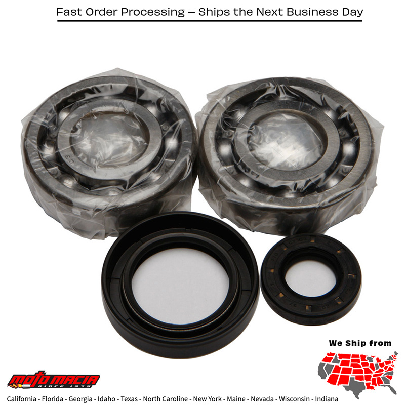 All Balls CRANKSHAFT BEARING/SEAL KIT Honda CR250R 1992-2007