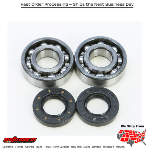 All Balls  CRANKSHAFT BEARING/SEAL KIT Kawasaki KFX 80 2003-2006 Suzuki Lt80 Quadsport 1987-2006