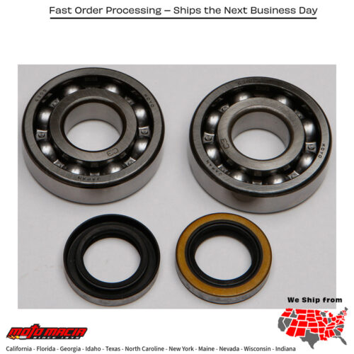 All Balls  CRANKSHAFT BEARING/SEAL KIT Kawasaki KDX 200 1983-1990
