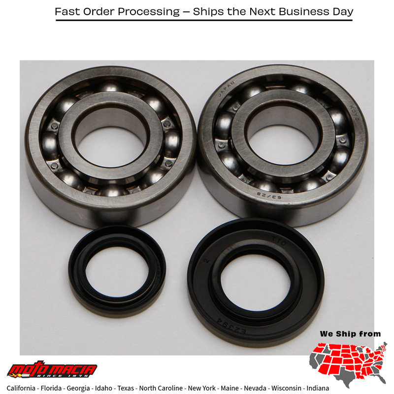 All Balls CRANKSHAFT BEARING/SEAL KIT Suzuki RM250 2003-2004