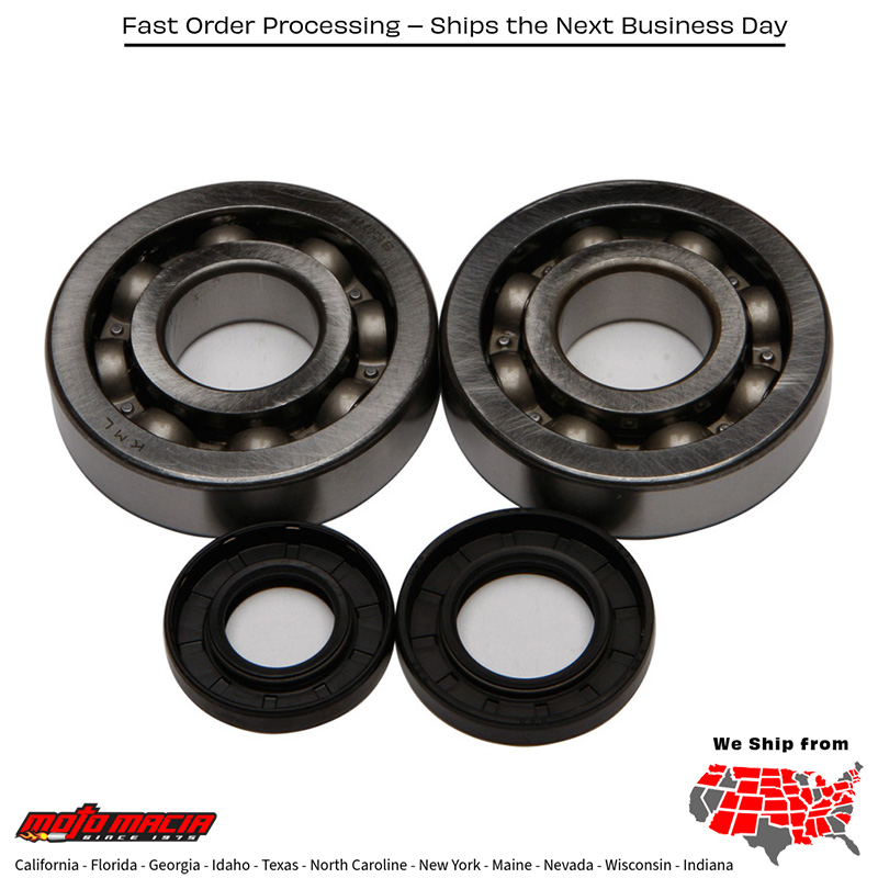 All Balls CRANKSHAFT BEARING/SEAL KIT Kawasaki KX250 2002-2007