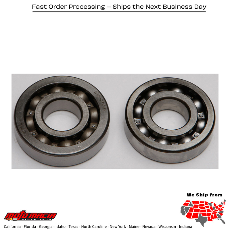 All Balls CRANKSHAFT BEARING/SEAL KIT Honda XR200R 1981-1994 Honda TLR200 Reflex 1986-1987 Honda XR200 1980-1984 Honda ATC200X 1983-1985