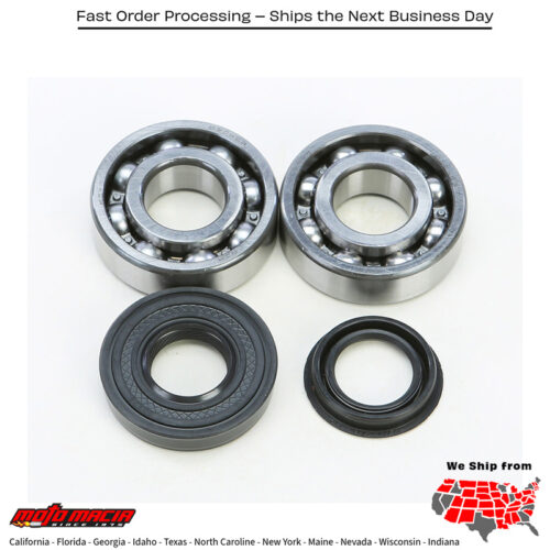 All Balls  CRANKSHAFT BEARING/SEAL KIT Polaris Sportsman 90 2001-2006 Polaris Predator 50 2004-2007 Polaris Predator 90 2003-2006 Polaris Scrambler 50 2001-2003 Polaris Scrambler 90 2001-2003