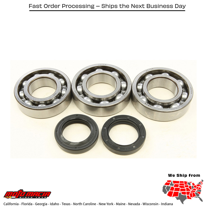 All Balls CRANKSHAFT BEARING/SEAL KIT Polaris Xpress 300 1996-1999 Polaris 300 2X4 1994-1995 Polaris 300 4X4 1994-1995 Polaris Big Boss 300 6X6 1994-1994 Polaris Xplorer 300 4X4 1996-1999 Polaris Trail Boss 250 4X4 1995-1995