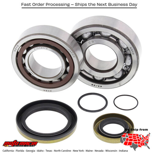 All Balls  CRANKSHAFT BEARING / SEAL KIT GAS Gas Gas MC 250 2003-2007 Gas Gas SM 250 2003-2005 Gas Gas EC 200 2005-2007 Gas Gas EC 250 2003-2007 Gas Gas EC 300 2003-2007 Gas-Gas MC 250 2003-2007 Gas-Gas SM 250 2003-2005 Gas-Gas EC 200 2005-