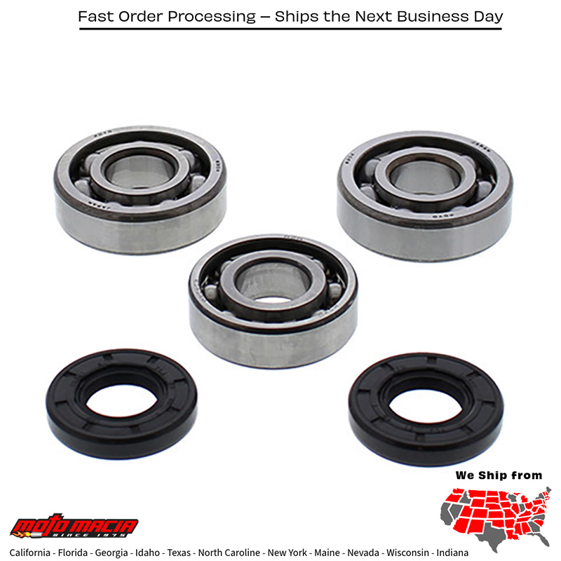 All Balls CRANKSHAFT BEARING/SEAL KIT Yamaha YZ65 2018-2022 Yamaha YZ85 2019-2021