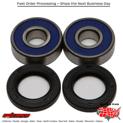 FRONT/REAR WHEEL BEARING/SEAL KIT Yamaha YZ85 2002-2018 Yamaha TT-R50E 2006-2022 Suzuki DR-Z70 2008-2018 Yamaha YZ80 1993-2002