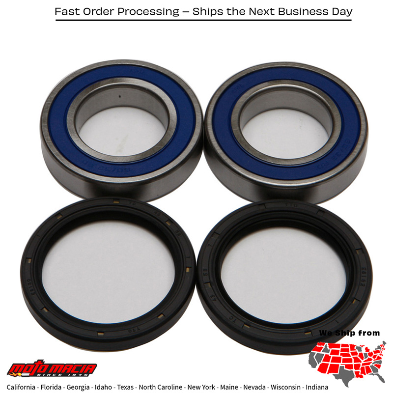 WHEEL BEARING & SEAL KIT Honda TRX125 1987-1988 Honda ATC125M 1986-1987