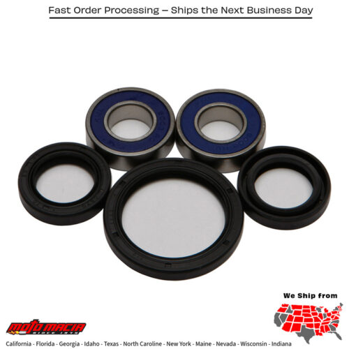 FRONT WHEEL BEARING/SEAL KIT Honda TRX90X [SRA] 2009-2023 Honda TRX90EX Sportrax 2007-2008 Honda TRX90 Sportrax 1993-2006 Honda TRX125 1985-1988 Suzuki DR350 1997-1999 Suzuki DR350SE 1997-1999 Suzuki RMX250 1991-1998 Yamaha YFM125G Grizzly