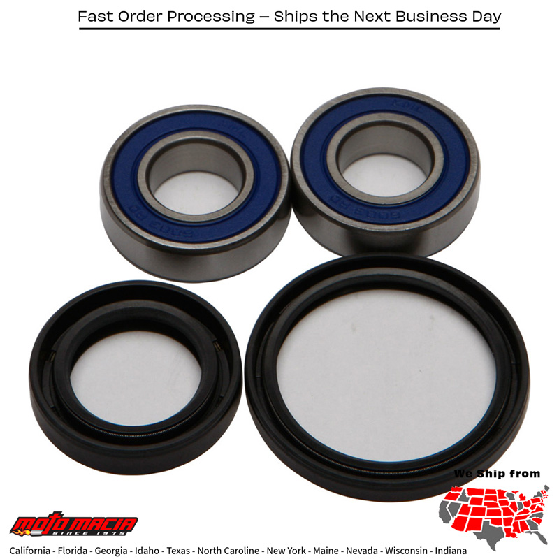 FRONT WHEEL BEARING/SEAL KIT Honda XR600R 1993-2000 Honda XR650L 1993-2021 Honda XR650R 2000-2007 Honda XR400R 1996-2004